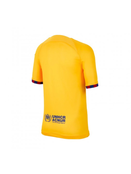 Camiseta FC b-arcelona Cuarta Equipación 2022-2023 Niño