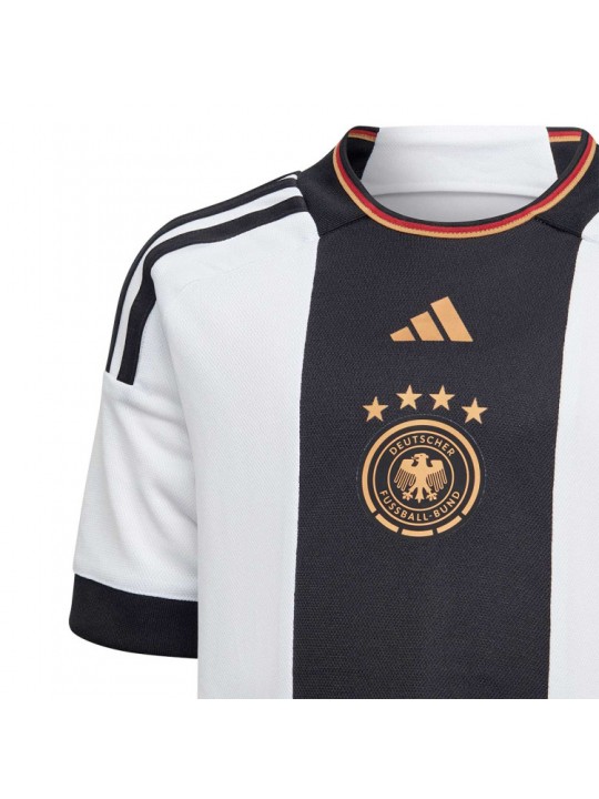 Camiseta Alemania Primera Equipación Mundial Qatar 2022 Niño