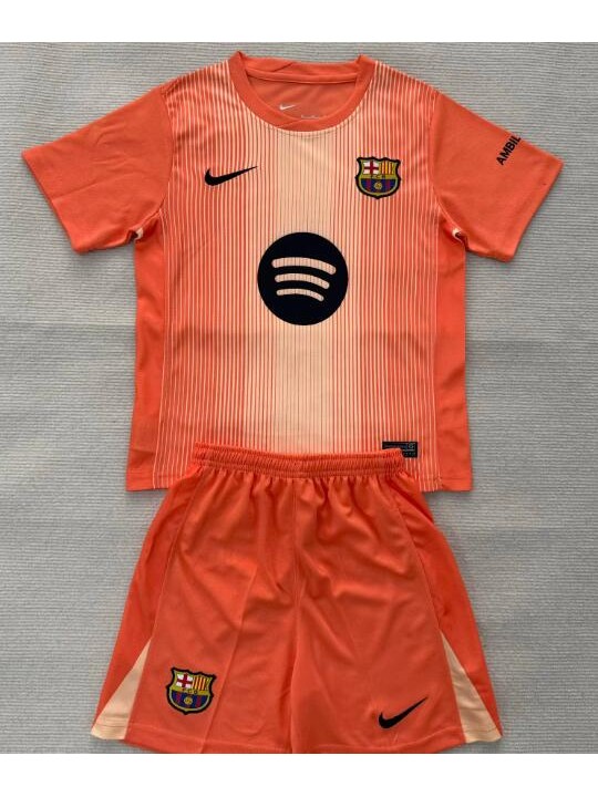 Camiseta Barcelona Portero Naranja 25/26 (Hombre/Niño)