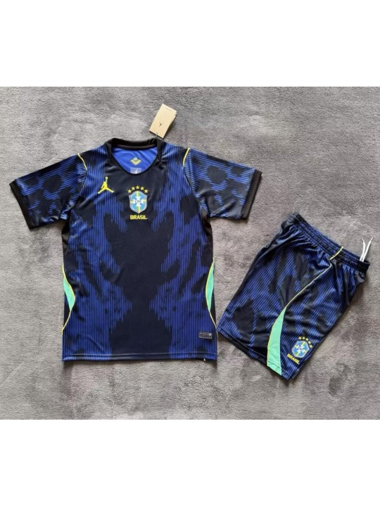 Camiseta Brasil Segunda Equipación 2026 Niño