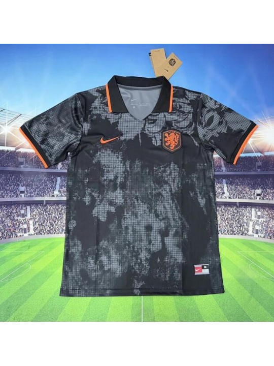 Camiseta Holanda Negro 2026