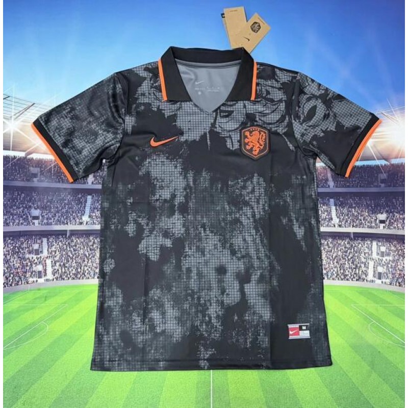 Camiseta Holanda Negro 2026