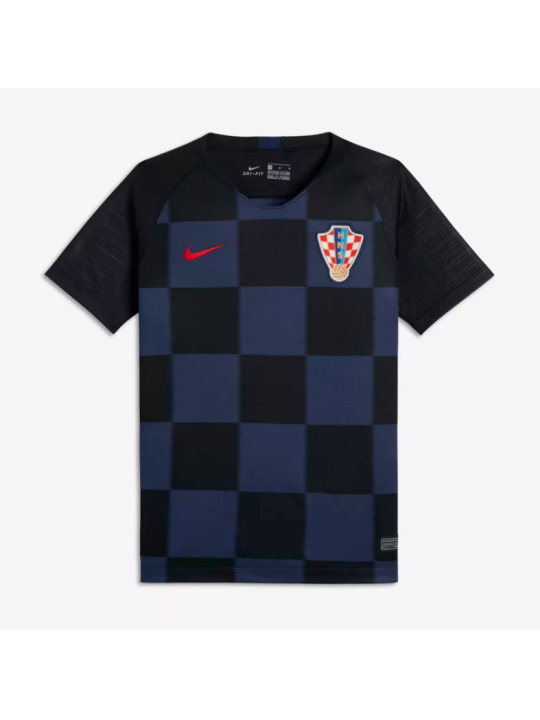 Camiseta Croacia 2ª Equipación 2018 Niños