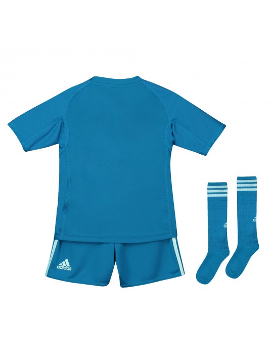 Conjunto mini 2ª equipación de portero del Real Madrid 2018-19 NIÑO