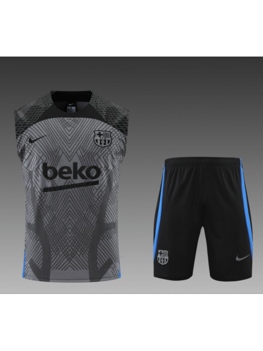 Camiseta De Fútbol Sin Mangas b-arcelona 22/23 +Pantalones