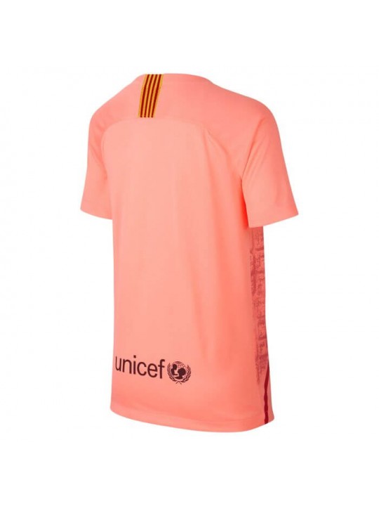 CAMISETA 3ª FC b-arcelona 2018-2019 niños