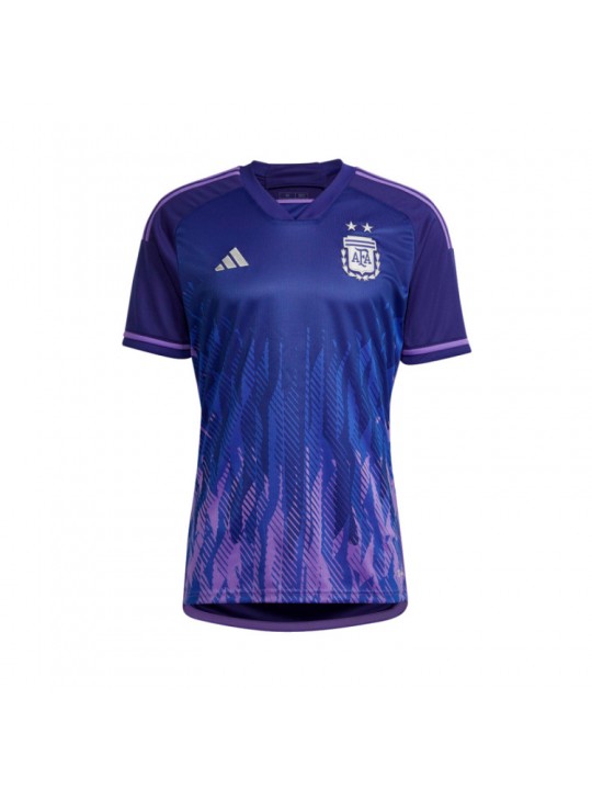 Camiseta Argentina Segunda Equipación Mundial Qatar 2022