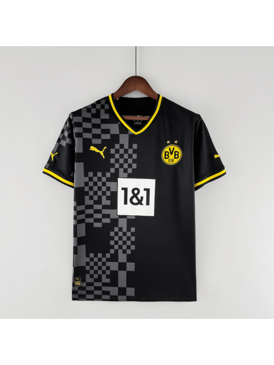 Camiseta Borussia Dortmund Segunda Equipación 2022/2023