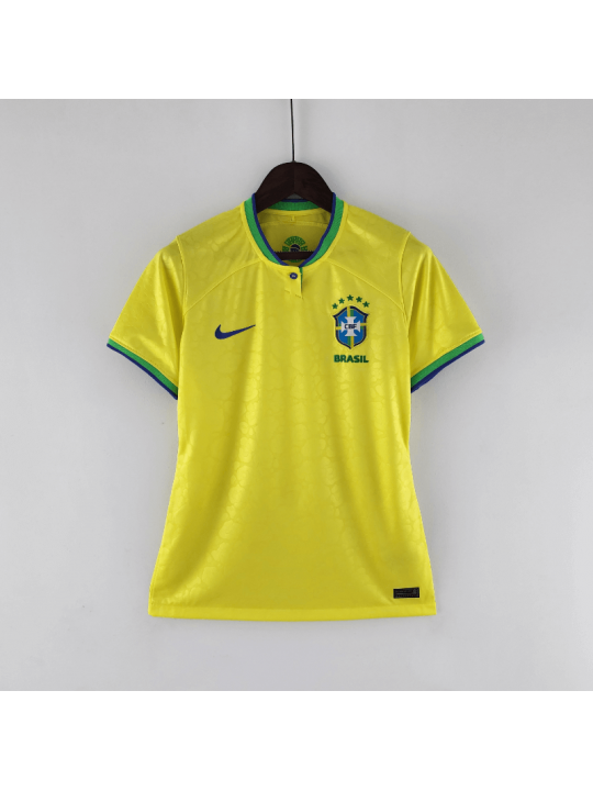 Camiseta Brasil Primera Equipación 22/23 Mujer