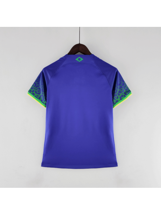 Camiseta Brasil Segunda Equipación 22/23 Mujer