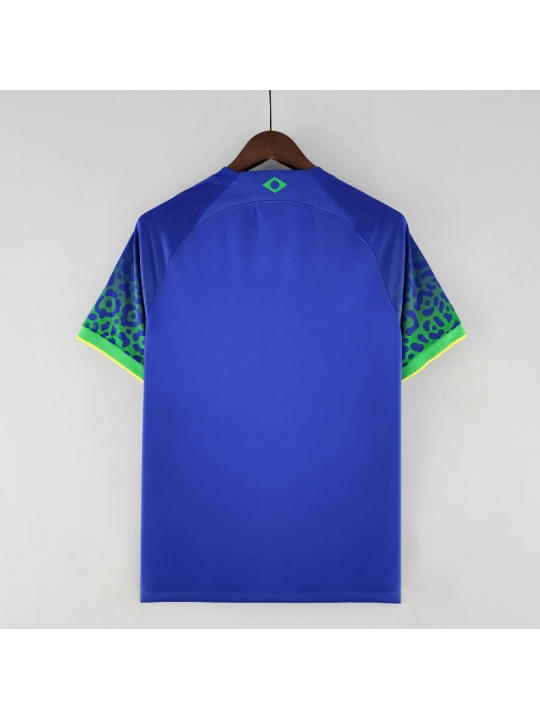 Camiseta Brasil Segunda Equipación 22/23 Niño