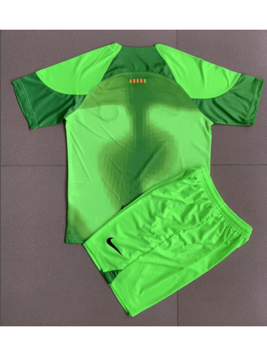 Camiseta Portero b-arcelona Verde 22/23 Niño