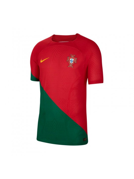 Camiseta Portugal Primera Equipación Match Mundial Qatar 2022 Niño