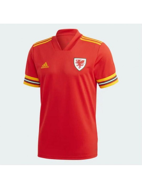 Camiseta de fútbol Gales 1ª equipación Euro 2020