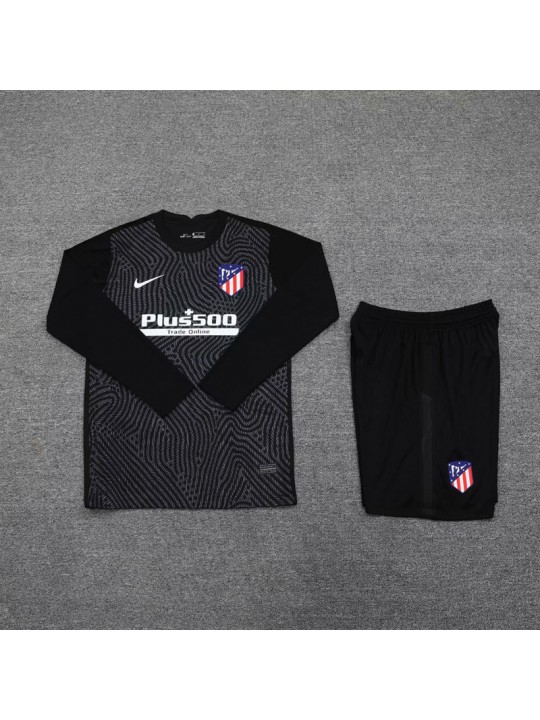 Camiseta 20/21 Portero Atlético De Madrid Manga Larga Negro Niño