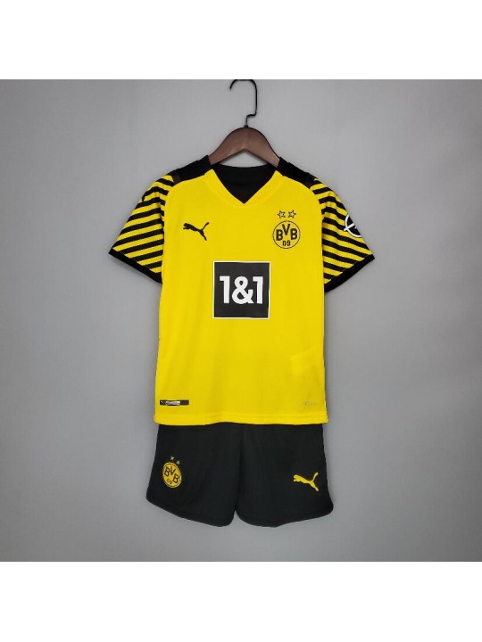 Camiseta Borussia Dortmund 1ª Equipación 2021/2022 Niño