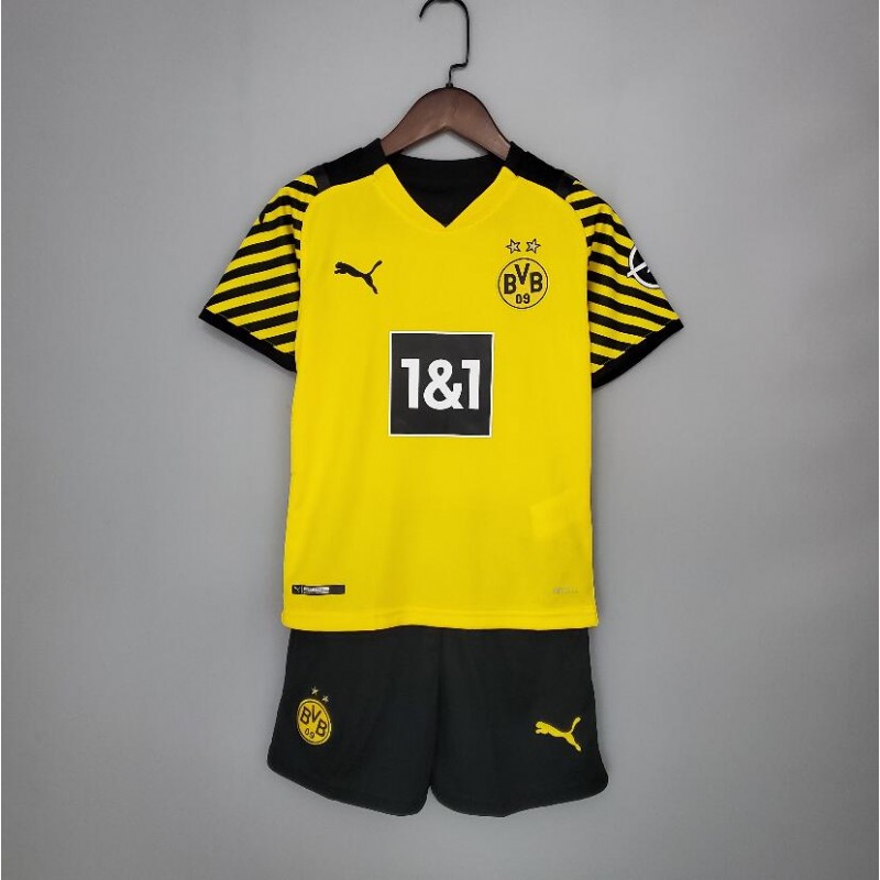 Camiseta Borussia Dortmund 1ª Equipación 2021/2022 Niño