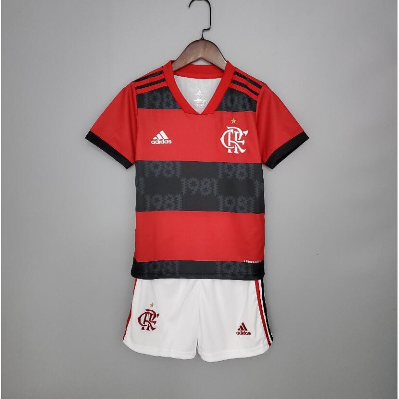 Camiseta Flamengo Primera Equipación 2021/2022 Niño