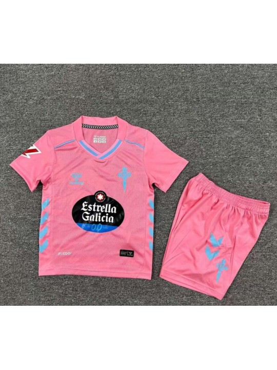 Camiseta Celta De Vigo 3ª Equipación 25/26 Niño
