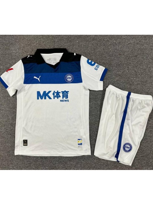 Camiseta Deportivo Alavés Segunda Equipación 25/26 Niño