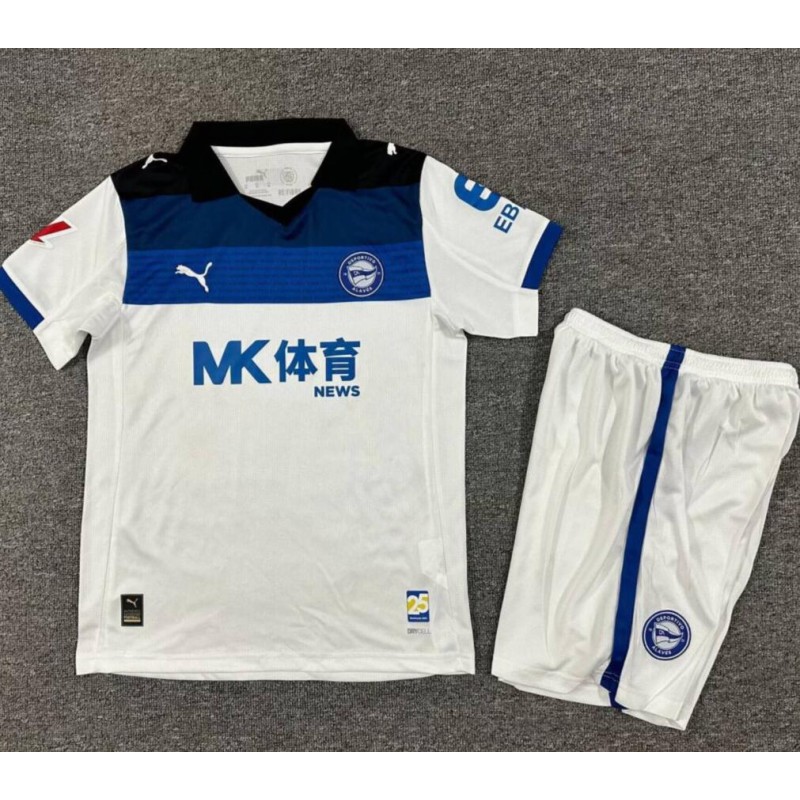 Camiseta Deportivo Alavés Segunda Equipación 25/26 Niño