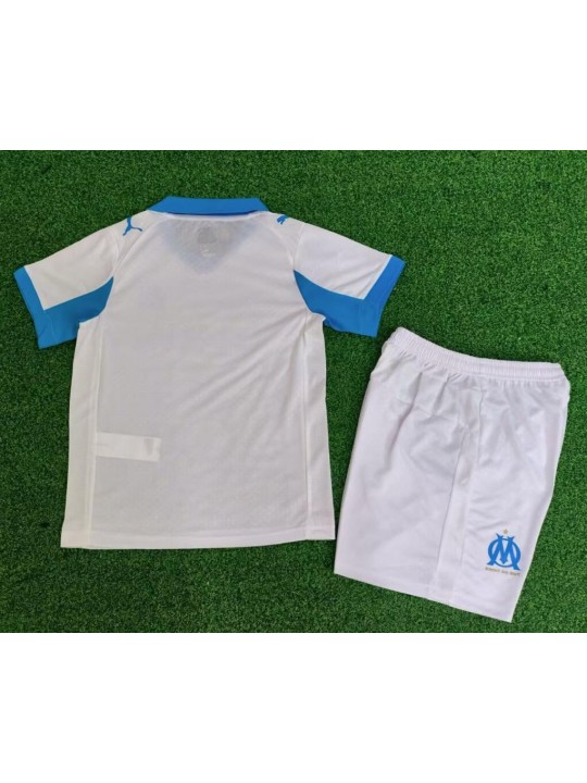 Camiseta Olympique Marsella Primera Equipación 25/26 Niño