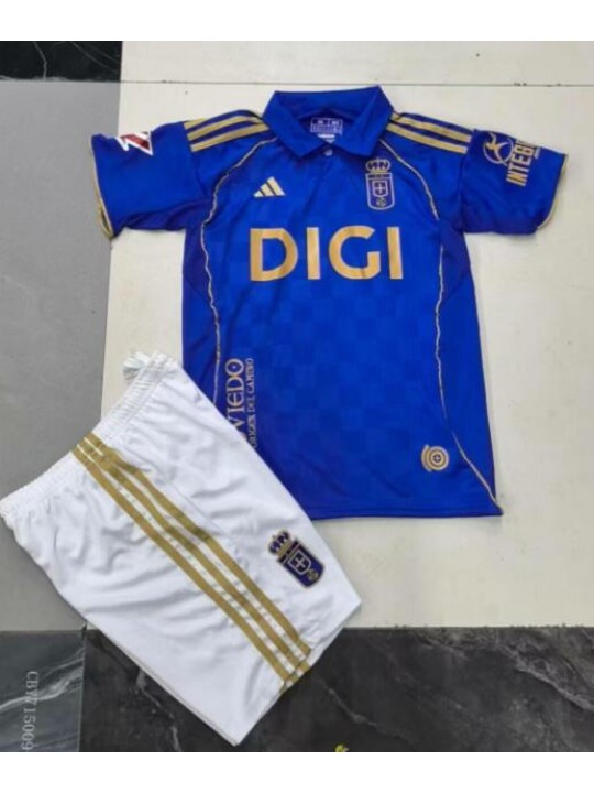 Camiseta Real Oviedo Primera Equipación 25/26 Niño