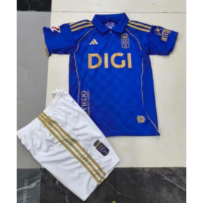 Camiseta Real Oviedo Primera Equipación 25/26 Niño