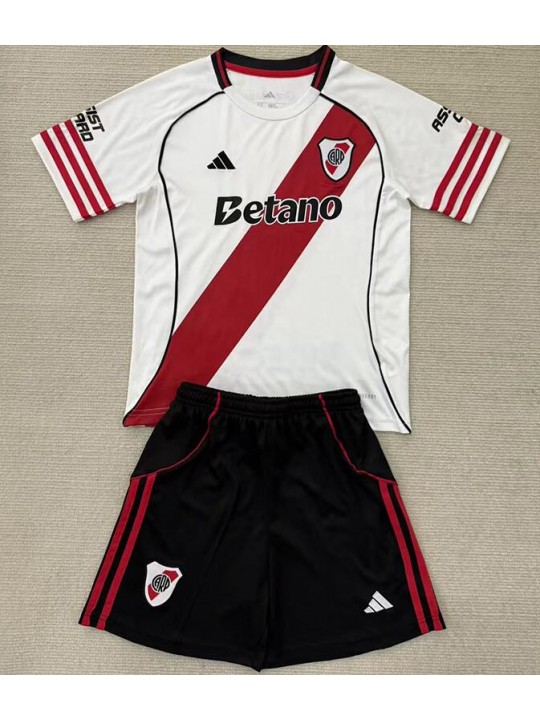 Camiseta River Plate 1ª Equipación 25/26 Niño