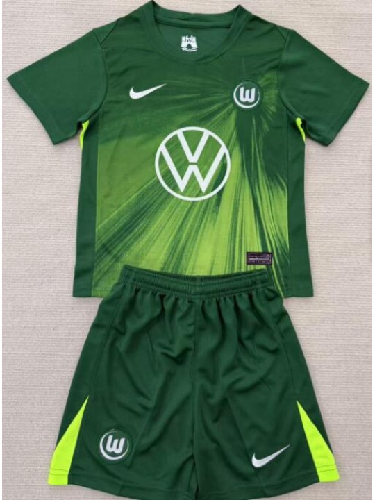 Camiseta VfL Wolfsburgo Primera Equipación 25/26 Niño