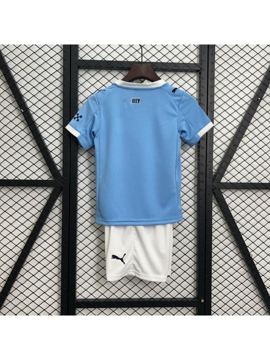 Camiseta Manchester City 1ª Equipación 25/26 Niño