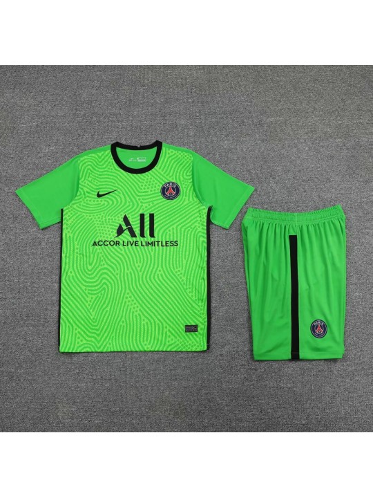 Camiseta París Saint-germain Portero Verde 2021