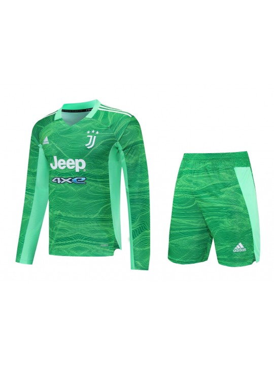 Camiseta Portero Juventus Verde 21/22 Manga Larga