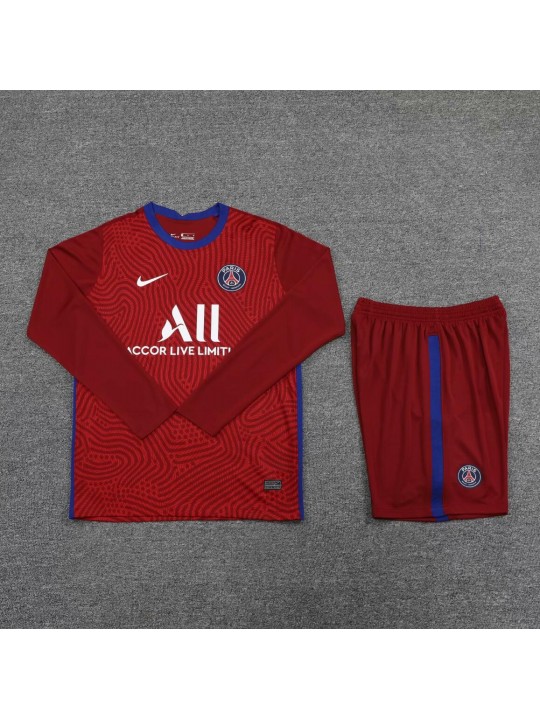 Camiseta Portero París Saint-Germain Roja 2021 ML