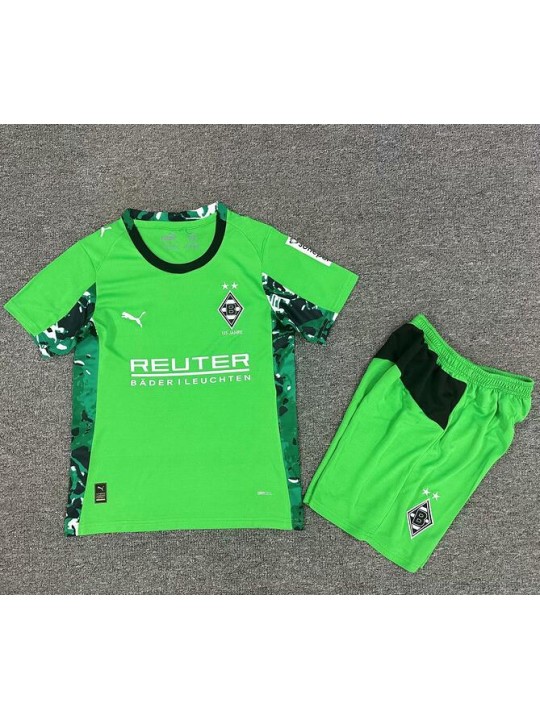 Camiseta Mönchengladbach 2ª Equipación 25/26 Niño