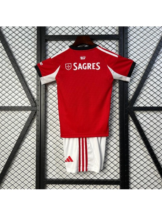 Camiseta Benfica Fc 1ª Equipación 25/26 Niño