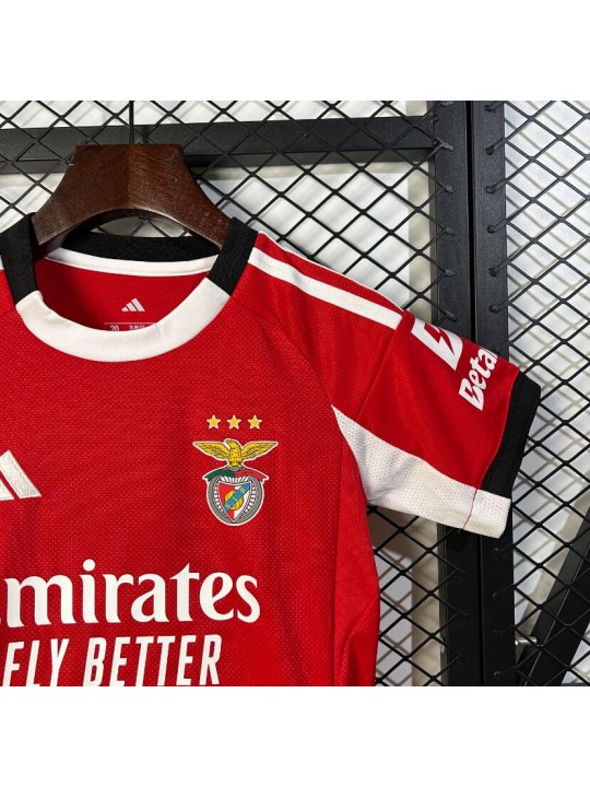 Camiseta Benfica Fc 1ª Equipación 25/26 Niño