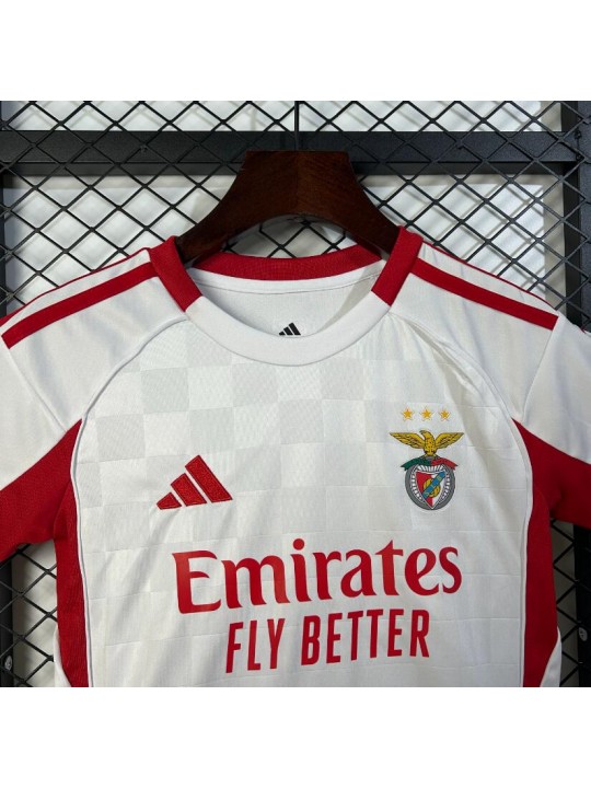 Camiseta Benfica Fc 3ª Equipación 25/26 Niño