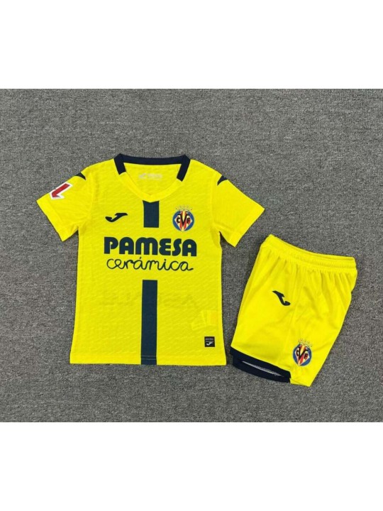 Camiseta Villarreal Primera Equipación 25/26 Niño