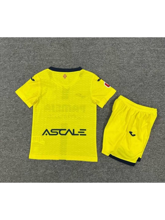 Camiseta Villarreal Primera Equipación 25/26 Niño