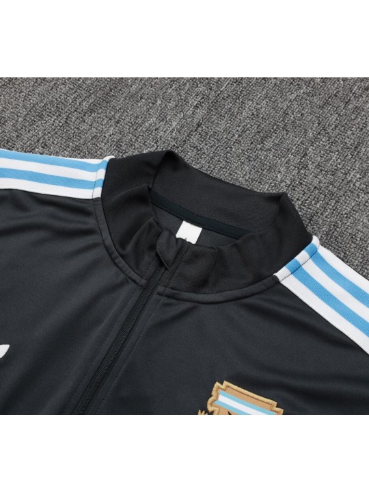 Chandal Argentina (Hombre/Niño) 25/26 Gris Oscuro + Pantalones