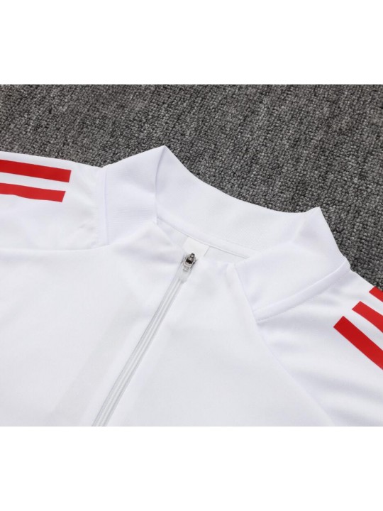 Chandal Bayern Munich (Hombre/Niño) 25/26 Blanco + Pantalones