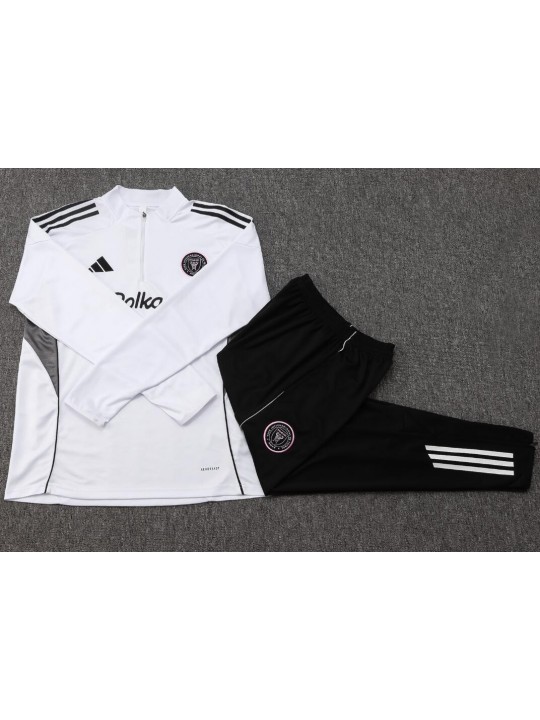 Chandal Miami fc (Hombre/Niño) 25/26 Blanco + Pantalones