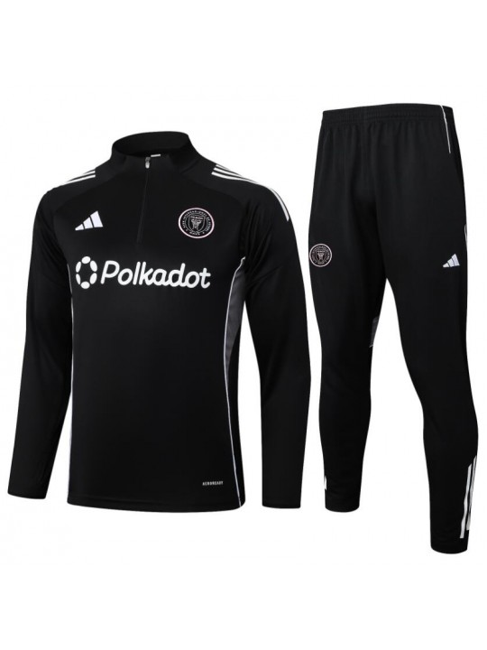Chandal Miami fc (Hombre/Niño) 25/26 Negro + Pantalones
