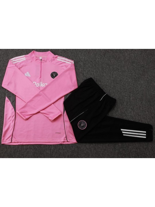 Chandal Miami fc (Hombre/Niño) 25/26 Rosa + Pantalones