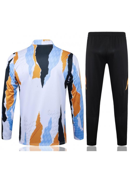 Chandals Real M adrid (Hombre/Niño) Blanco 25/26 + Pantalones