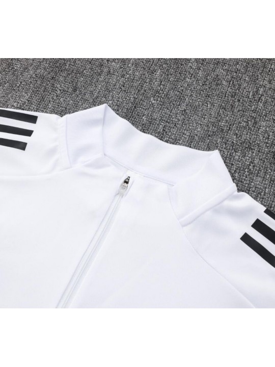 Chandals Real Madrid (Hombre/Niño) 25/26 Blanco + Pantalones