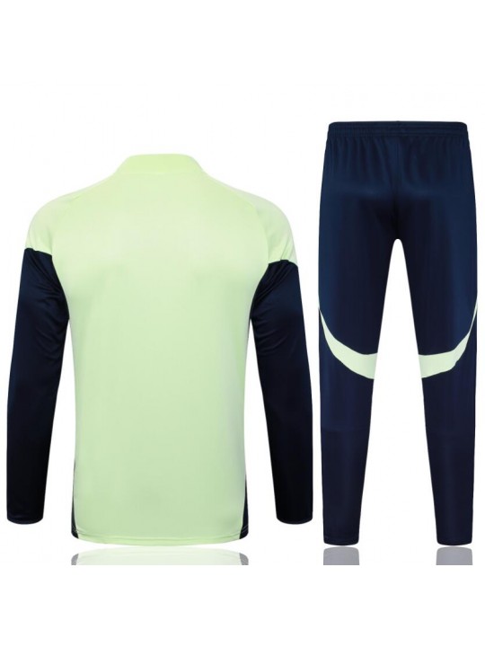 Chandals Real M adrid (Hombre/Niño) 25/26 Verde Claro + Pantalones