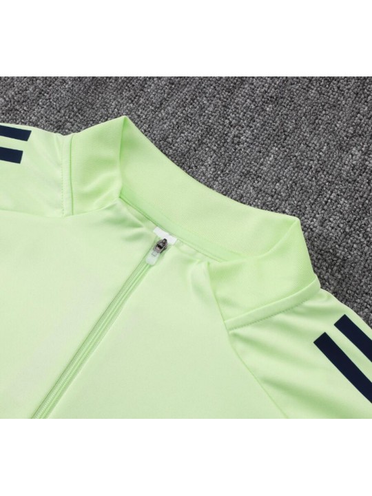 Chandals Real M adrid (Hombre/Niño) 25/26 Verde Claro + Pantalones