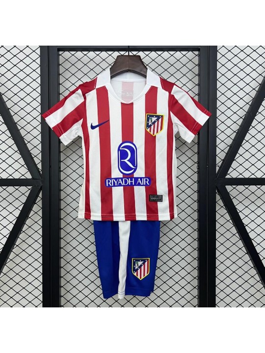 Camiseta 1ª equipación del Atlético de Madrid 25/26 Niño